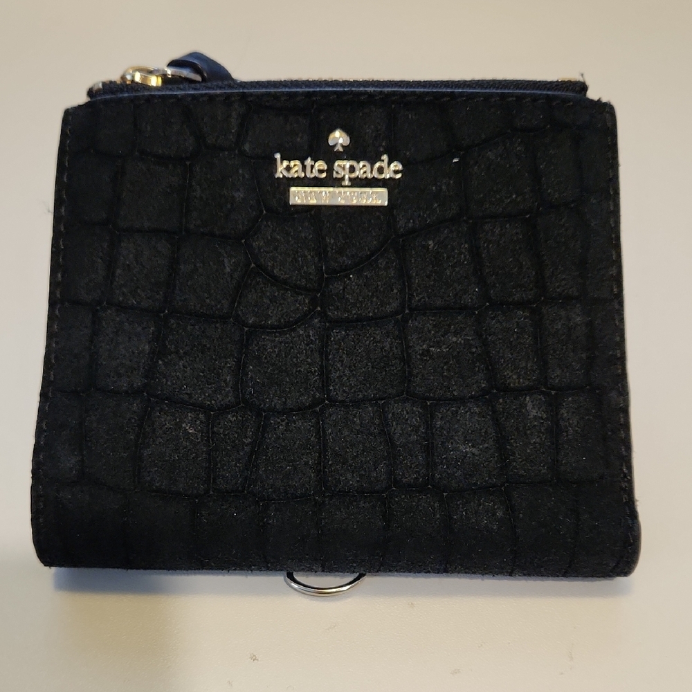 Kate Spade Black Quilted Wallet